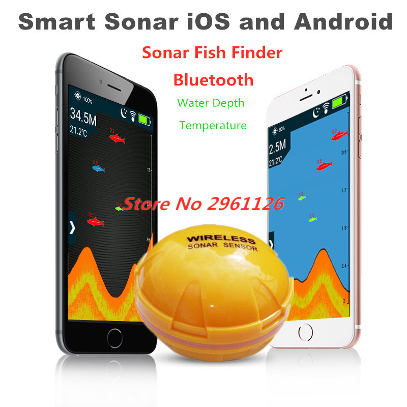 Fish Finder Portable - Fish Finder wireless Ecoscandaglio portatile Telefono
