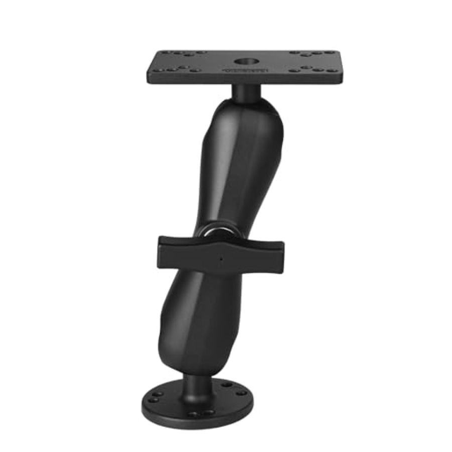 Fish Finder Mount - Supporto per ecoscandaglio per kayak/barca: alluminio,