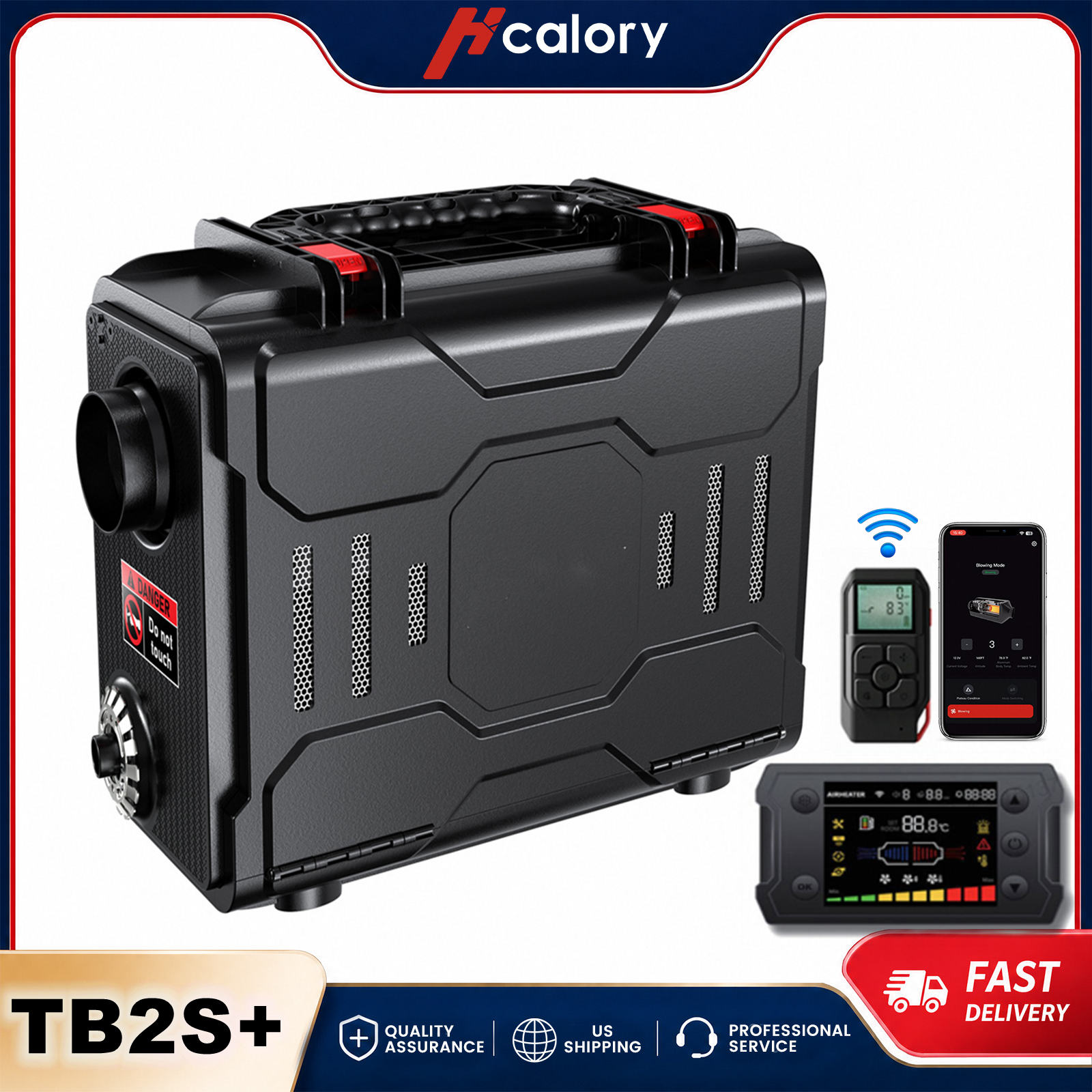 Fishing Camera - Hcalory TB2S+ 8KW Riscaldatore Diesel 6L